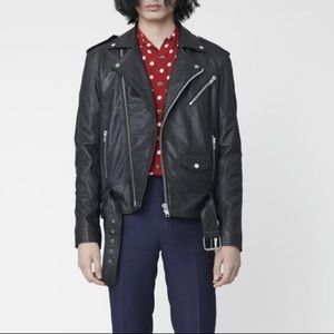 Deadwood Leather Biker Jacket